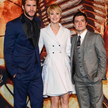 Hollywood in Berlin. Zur Premiere von "Tribute von Panem 2 - Catching Fire" kam der gesamte Cast. Liam Hemsworth, Jennifer Lawrence und Josh Hutcherson sorgten für Kreischalarm am Potsdamer Platz