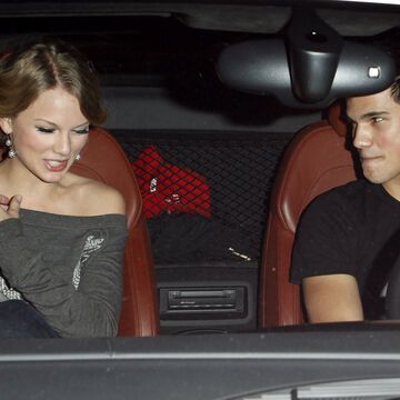 Taylor Swift und Taylor Lautner im Auto