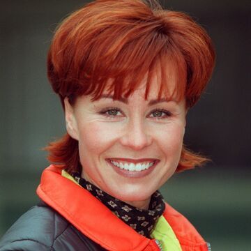 Sonja Zietlow 1997 für die Talkshow "Sonja"