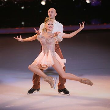 Désirée Nick bei "Dancing on Ice"