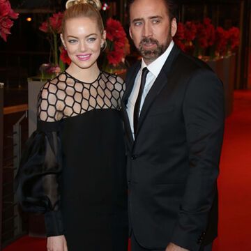 Hollywoodglanz durfte auch bei der Premiere von "The Croods'' nicht fehlen: Emma Stone und Nicolas Cage
