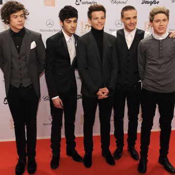 Sorgten für Kreischalarm auf dem Roten Teppich: Die britisch-irische Boyband "One Direction"