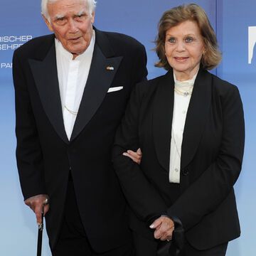 Joachim Fuchsberger und seine Frau Gundula