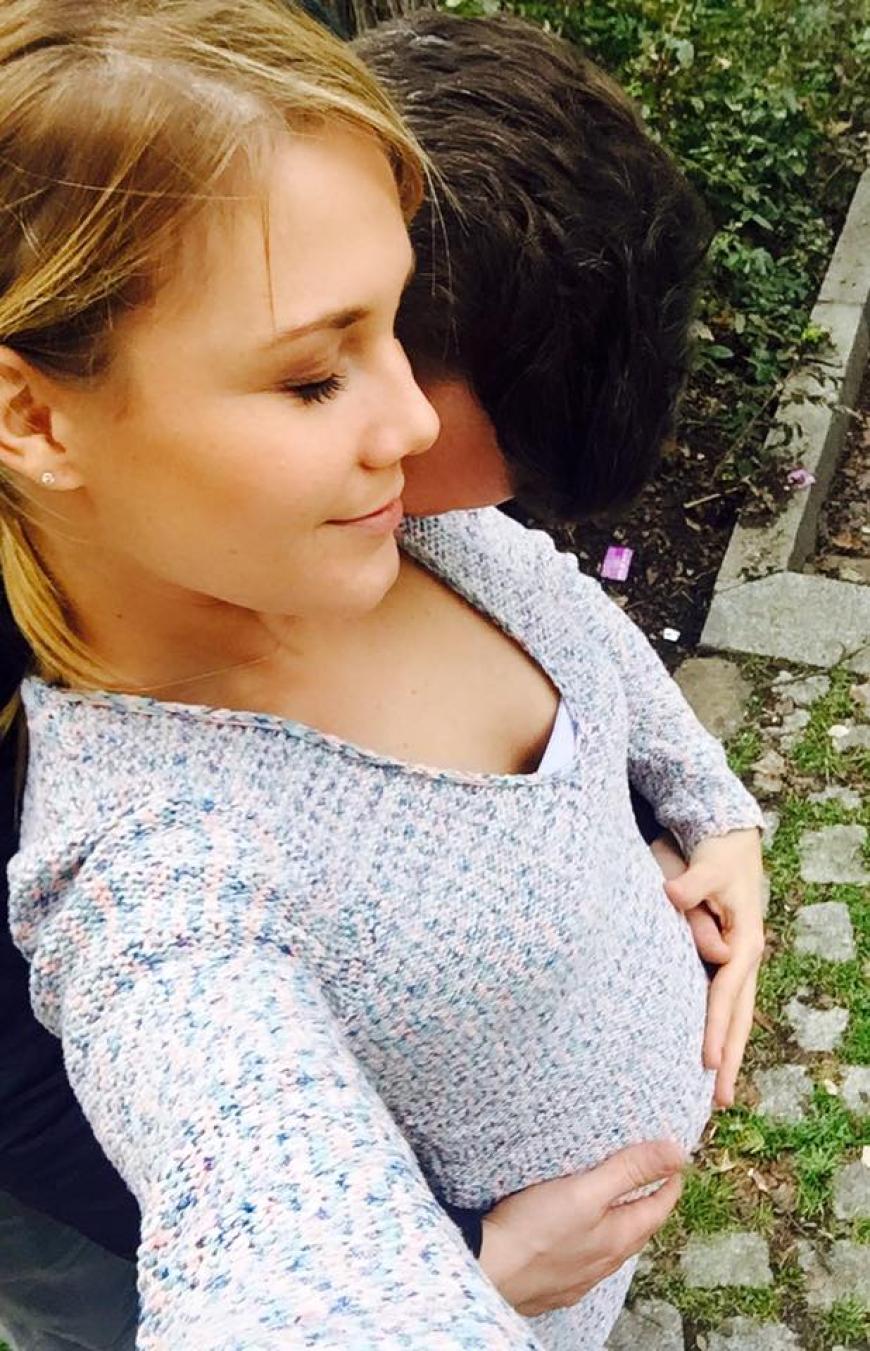 Baby Freuden Sat 1 Moderatorin Alina Merkau Ist Schwanger Ok Magazin