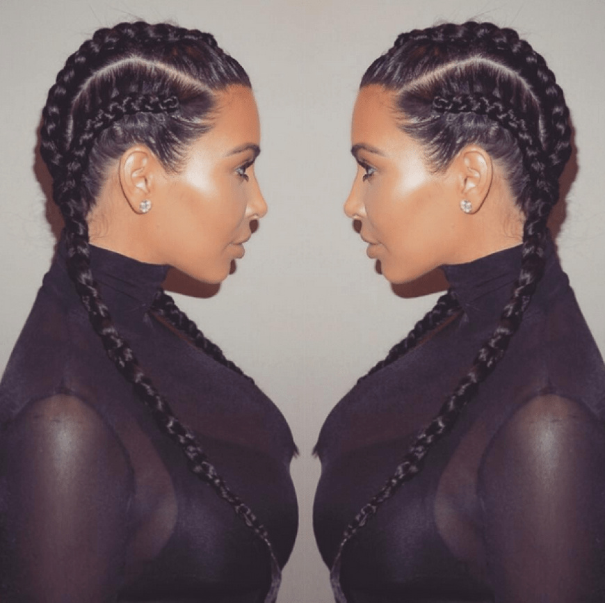 Seitdem Tragt Kim Kardashian Boxer Braids So Flechtest Du