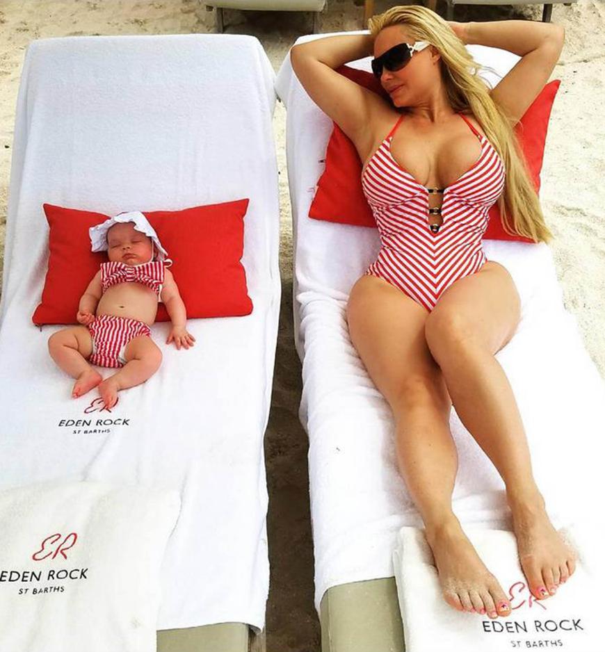 Lasst Coco Austin Ihr Baby In Der Sonne Brutzeln Shitstorm Ok Magazin