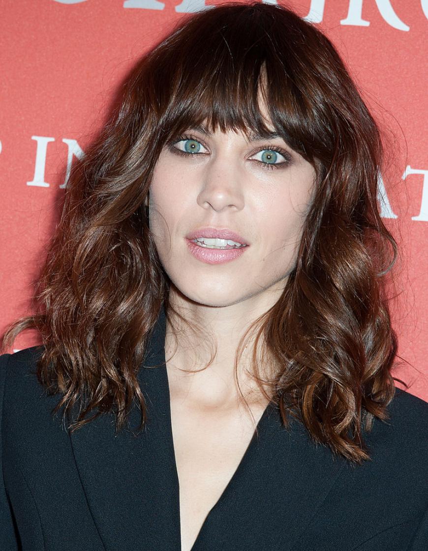 Get The London Look Beauty Umstyling A La Alexa Chung Ok Magazin