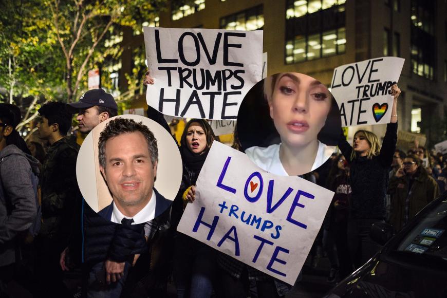 Notmypresident Jamie Lee Curtis Mark Ruffalo Und Andere Stars Protestieren Gegen Donald Trump Ok Magazin