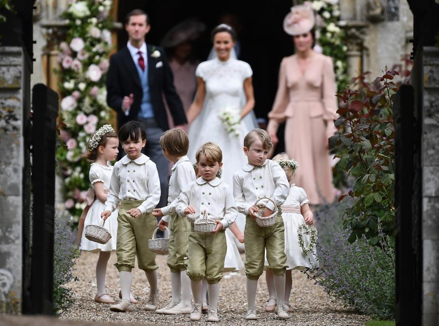 Das Kleine Gefolge Der Hochzeit Pippa Middleton Marchen
