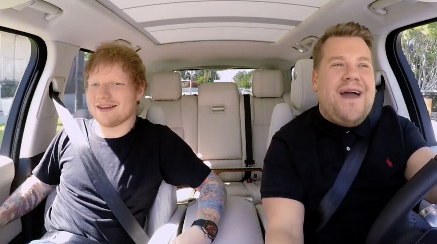 Ed Sheeran Beim Carpool Karaoke Dieses Video Versusst Euren Tag