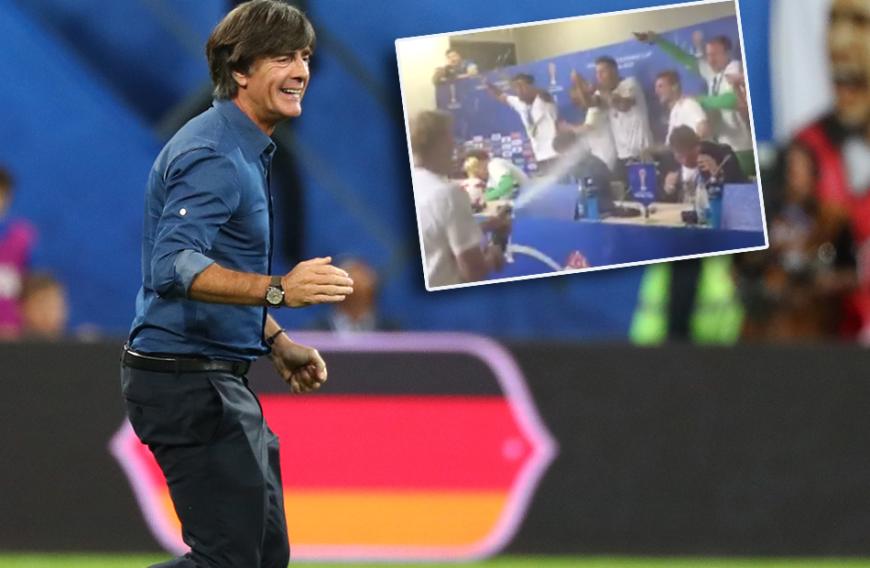 Bierdusche Fur Jogi Low Hier Sturmen Can Kimmich Und Co Die Pressekonferenz
