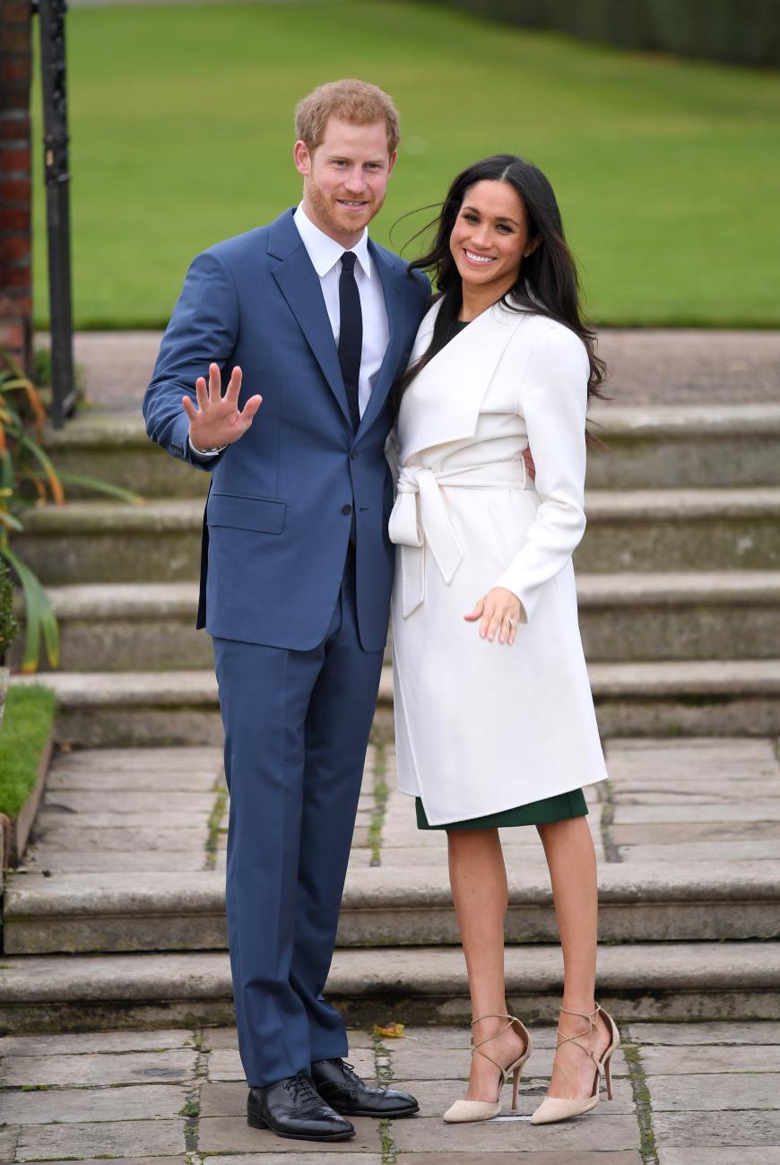 Meghan Markles Verlobungs Outfit Prinz Harry Herzogin