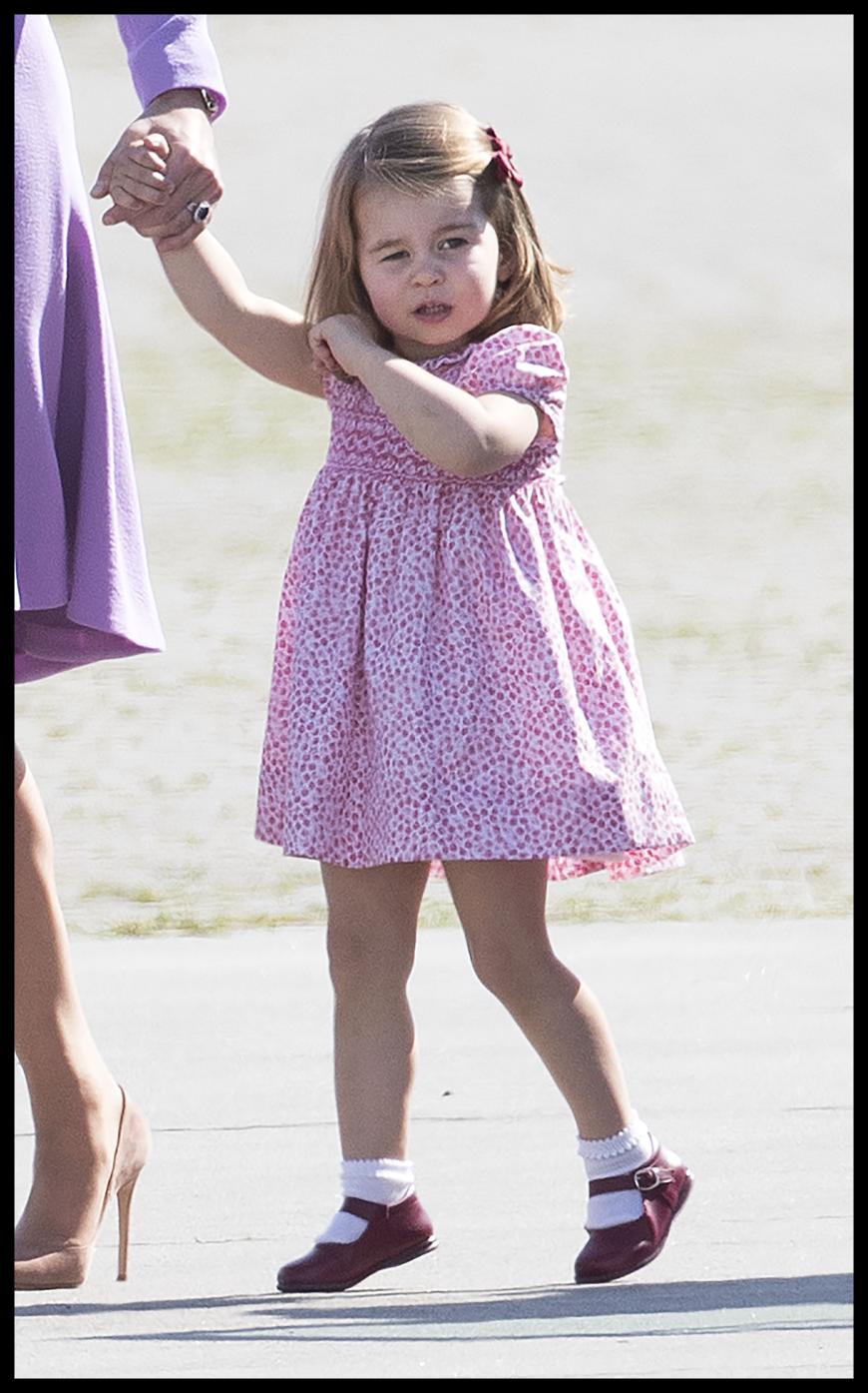 Prinzessin Charlotte Schon Bald Ein Kindergarten Kind