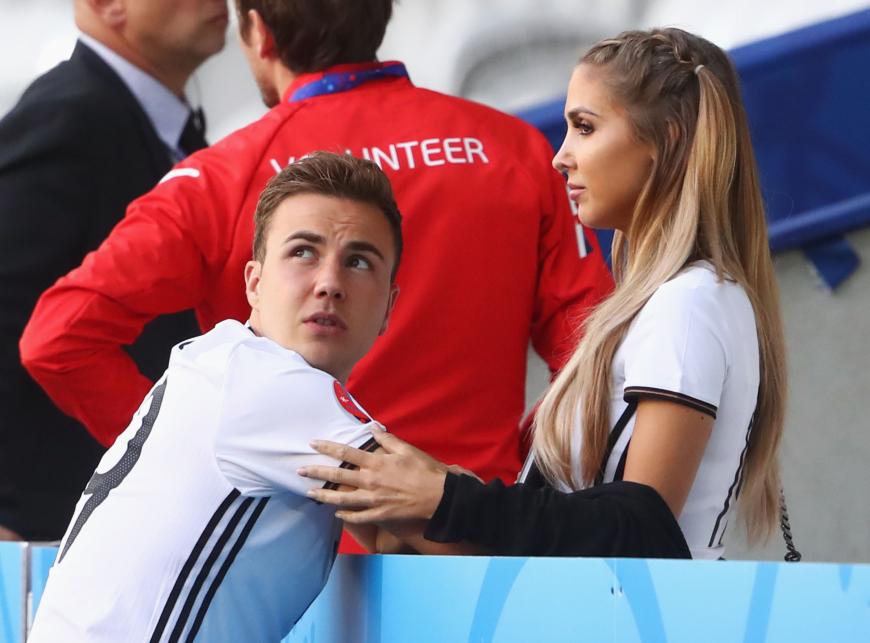 Mario Gotze So Traumhaft Feiern Ann Kathrin Und Mario Gotze Ihre