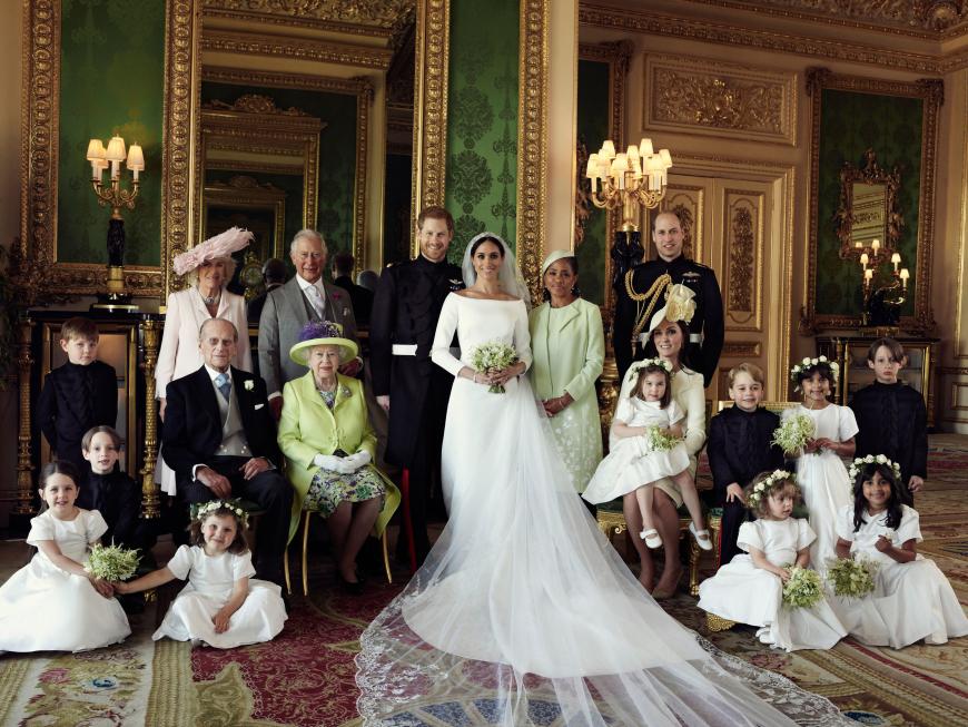 Ein Konigliches Familienfoto Prinz Harry Herzogin Meghan