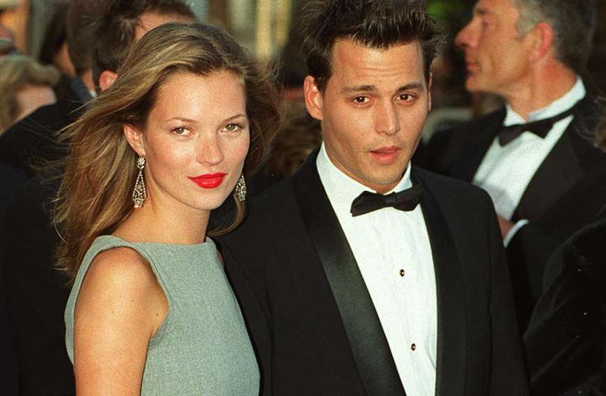 Johnny Depp Und Kate Moss 1994 Vergessene Promi Paare Krass Die Waren Zusammen Ok Magazin