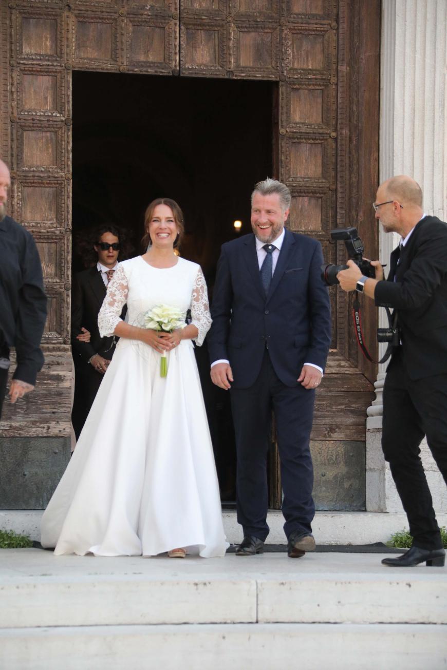Traumhochzeit In Italien Am Die Schonsten Brautkleider Der Stars Ok Magazin