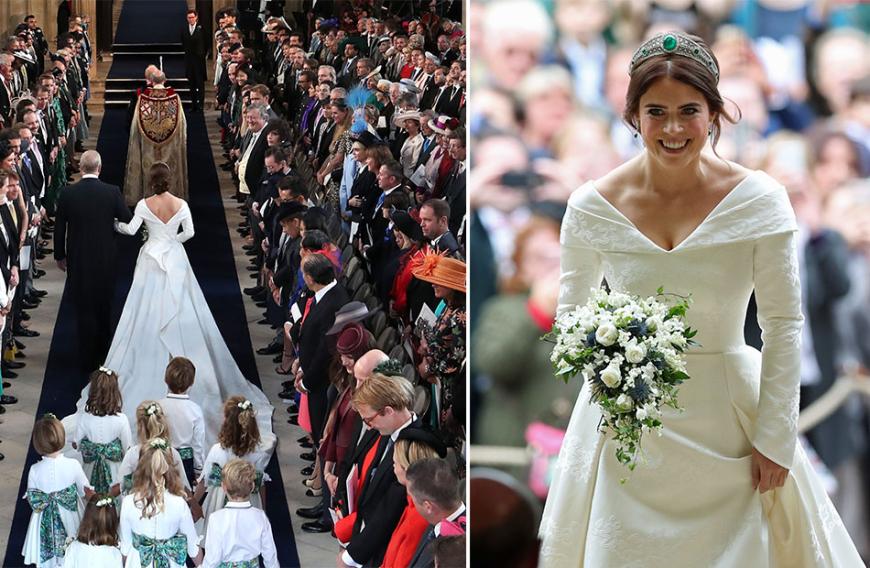 Wow Auftritt Prinzessin Eugenie Hochzeit Von Prinzessin