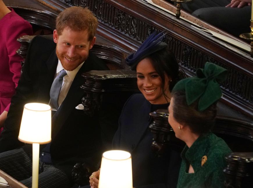 Meghan Und Harry Konnten Auf Der Hochzeit Von Prinzessin Beatrice