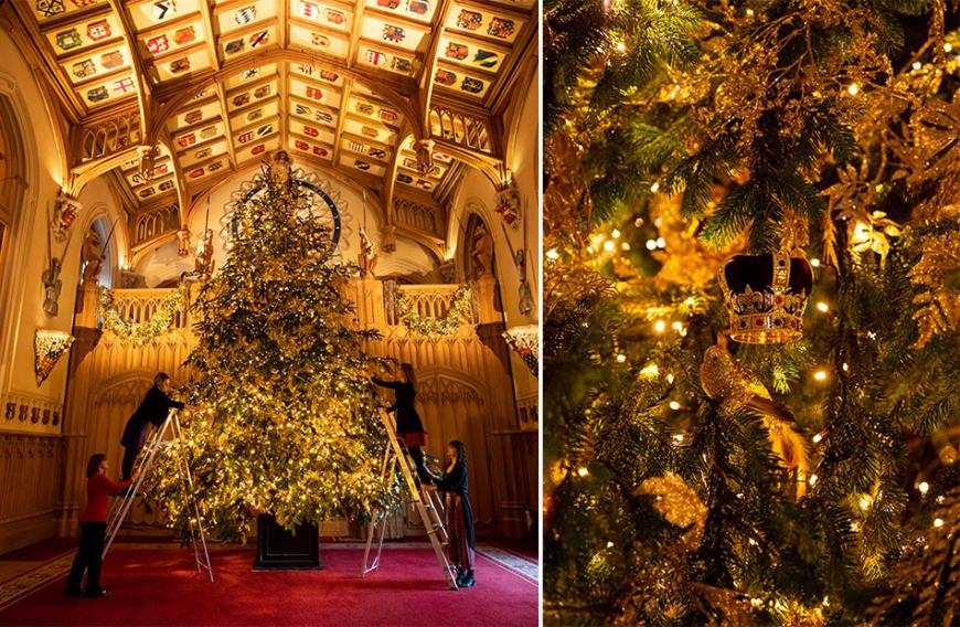 Weihnachtsbaume Der Stars Glitzer Glamour Und Lametta
