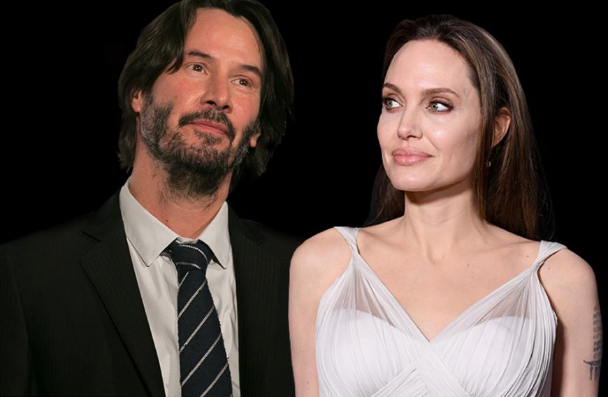 Angelina Jolie Liebes Sensation Date Mit Keanu Reeves Angelina jolie moved to the los feliz neighborhood in los angeles after she and brad pitt split nearly three years ago, and one of her neighbors.