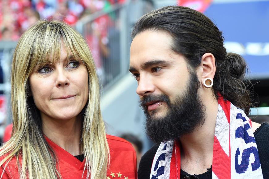Heidi Klum Heisse Bikini Show Fur Tom Kaulitz Krone At