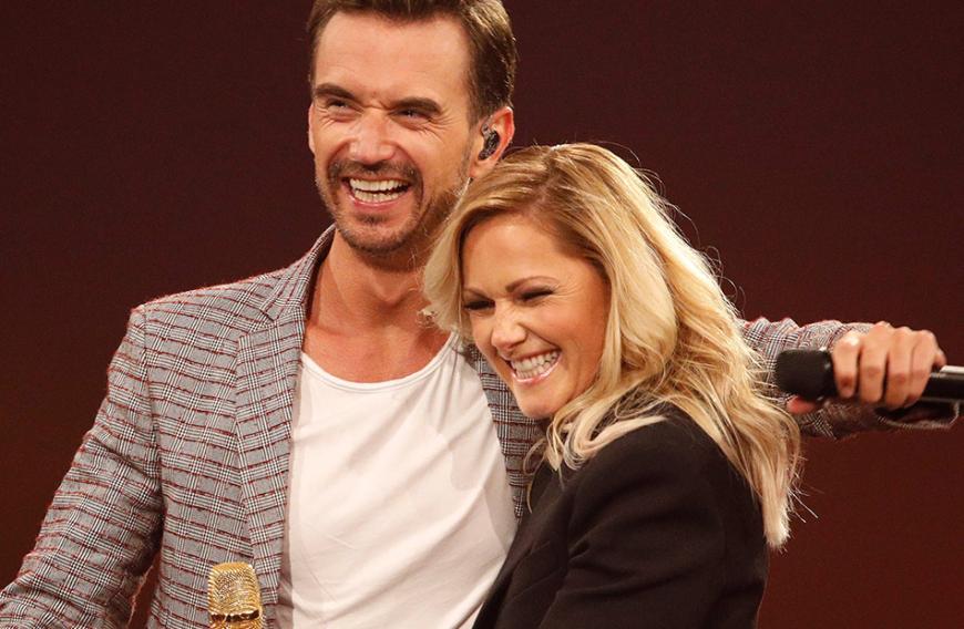 Helene Fischer Florian Silbereisen Ruhrende Geste