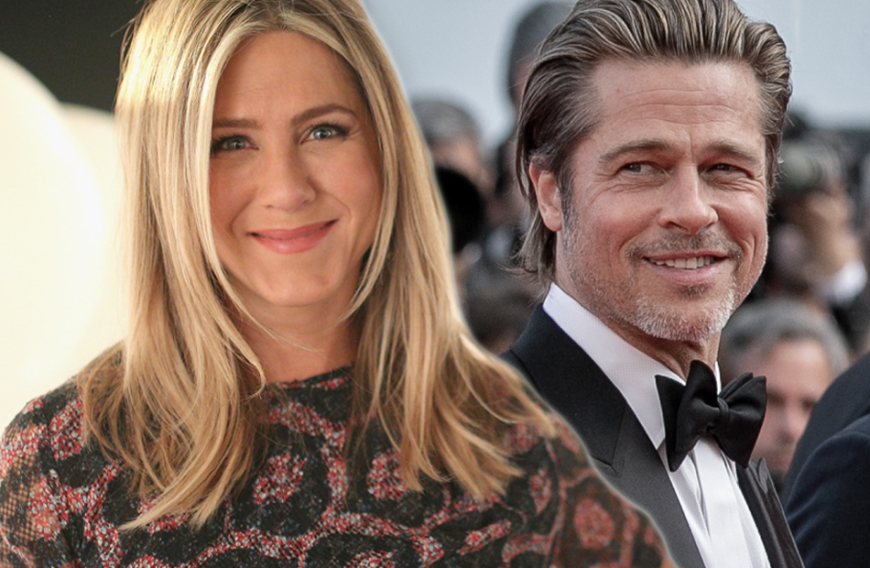 Jennifer Aniston Brad Pitt Ja Sie Kussen Sich Wieder