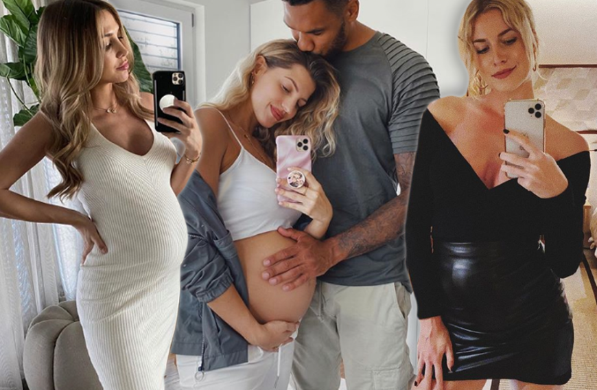 Lena Gercke Co Babybauch Battle