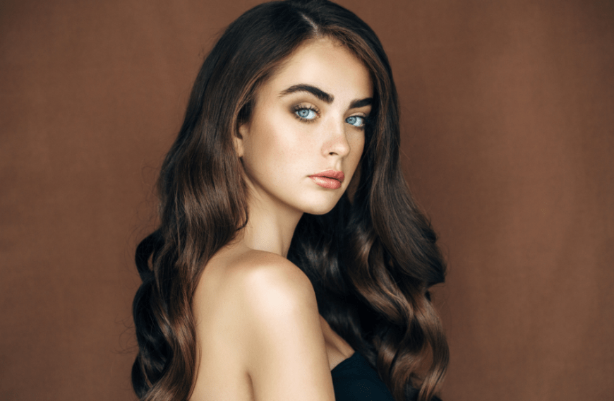 braune haare diese vegane maske bringt