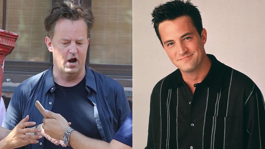 Schock-Foto aufgetaucht! "Friends"-Star Matthew Perry kaum ...