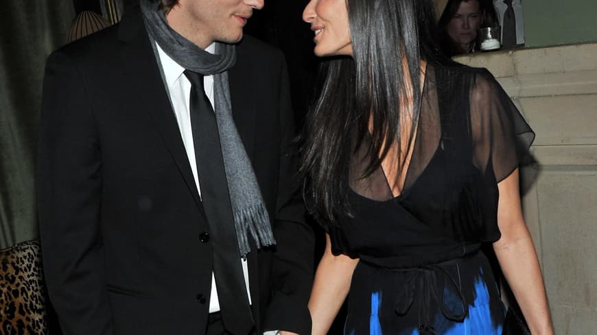 Ashton Kutscher: Rührende Nachricht an Demi Moore