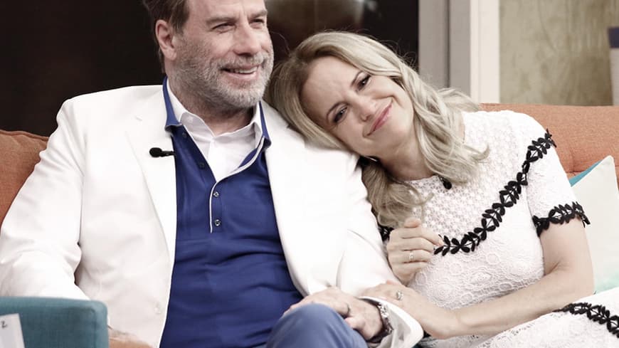 John Travolta: R&uuml;hrender Abschied von Ehefrau Kelly