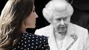 Prinzessin Kate von der Seite, Queen Elizabeth II. guckt skeptisch