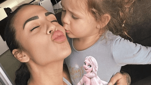 Elena Miras mit Tochter Aylen.