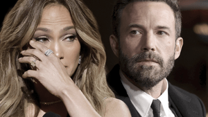 Jennifer Lopez weint, Ben Affleck ernst, Collage