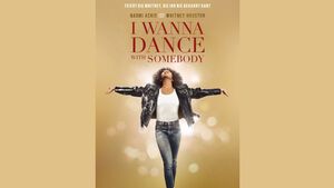 Kinoplakat I Wanna Dance With Somebody zur Filmbiografie von Whitney Houston.