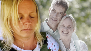 "Bauer sucht Frau" 2022: Patricia traurig - im Hintergrund glücklich mit Jörg