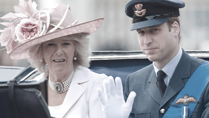 Camilla und Prinz William 2012