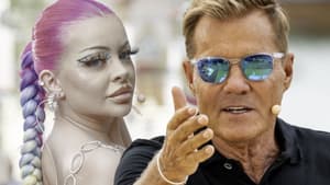 Montage / DSDS 2023: Katja Krasavice und Dieter Bohlen zoffen sich