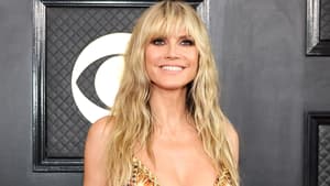 Heidi Klum künstliche Wimpern