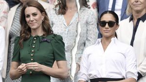 Prinzessin Kate und Herzogin Meghan in London. 