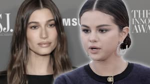 Hailey Bieber und Selena Gomez ernst