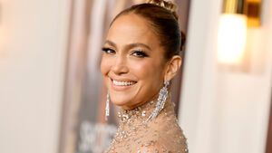 Jennifer Lopez lange Wimpern