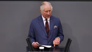 König Charles III. im Bundestag.