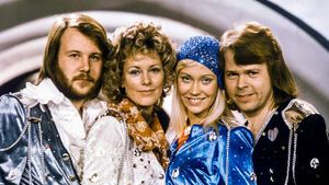 ABBA 1974 beim Grand Prix