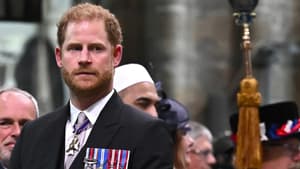 Prinz Harry bei der Krönung von König Charles III. 