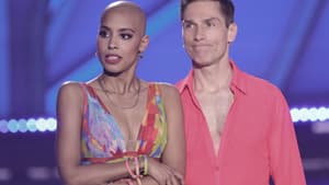 Sharon Battiste und Christian Polanc gucken geschockt