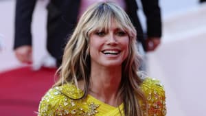 Heidi Klum in Cannes.