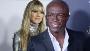 Heidi Klum schaut lächelnd zu Seal